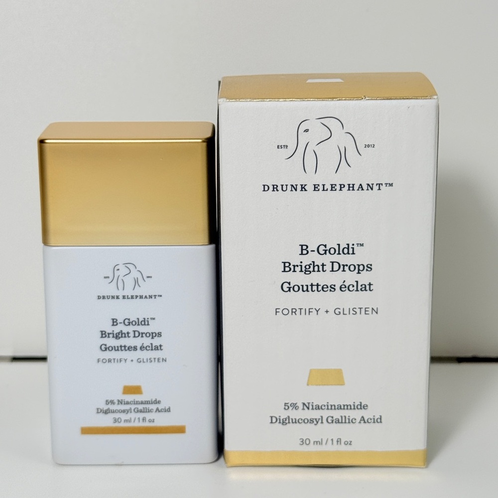 Drunk Elephant B-Goldi Bright Drops - Fortify & Glisten - NEW!